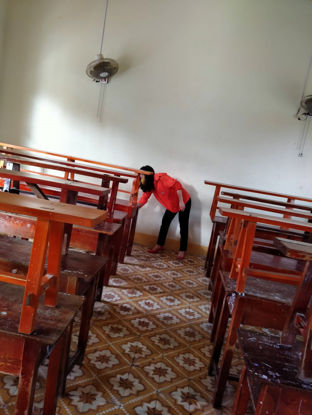 vệ sinh lớp học